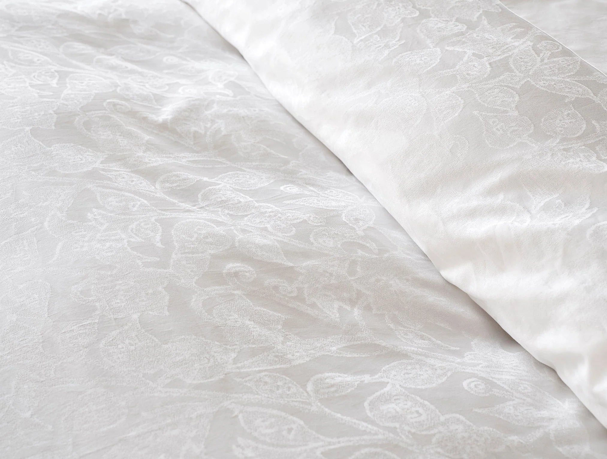 Heritage Organic Percale Jacquard Border Bed Bundle