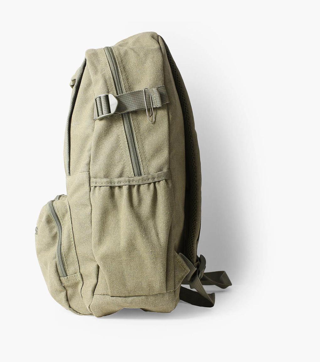 Enzo Canvas Backpack Green | Men Florsheim Bags